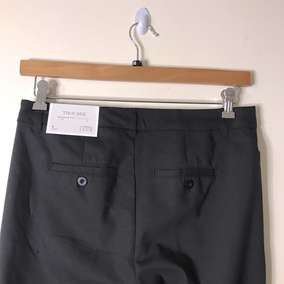 Christopher & banks Black shaped fit Trouser Pants - Picture 11 of 12